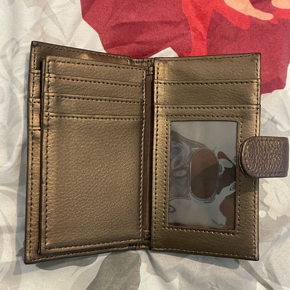 Genuine Leather Wallet in Dark Brown